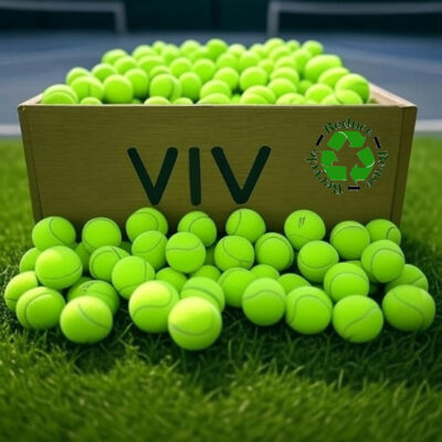 VIV Advanced Tennis Balls Bulk, 30/50/100 + Practice Pressure Ball Bouncing 53in High Durable Official Size 2.5 in Pet Dog Balls Tougher Tennis Ball for Dogs, Tennis Ball Training Machine, Walkers