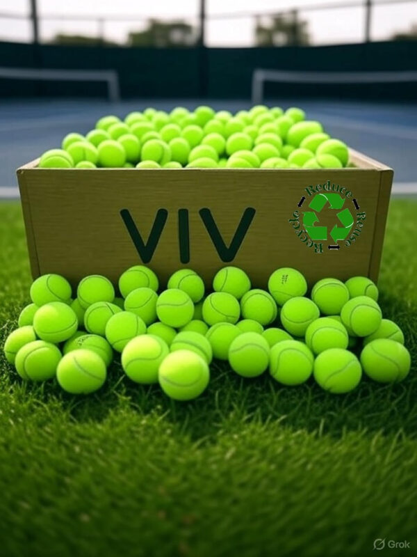 VIV Advanced Tennis Balls Bulk, 30/50/100 + Practice Pressure Ball Bouncing 53in High Durable Official Size 2.5 in Pet Dog Balls Tougher Tennis Ball for Dogs, Tennis Ball Training Machine, Walkers