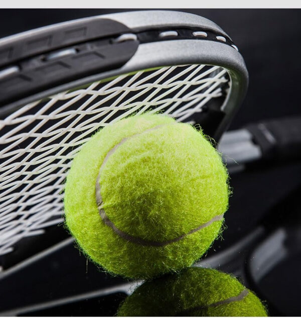 VIV Advanced Tennis Balls Bulk, 30/50/100 + Practice Pressure Ball Bouncing 53in High Durable Official Size 2.5 in Pet Dog Balls Tougher Tennis Ball for Dogs, Tennis Ball Training Machine, Walkers
