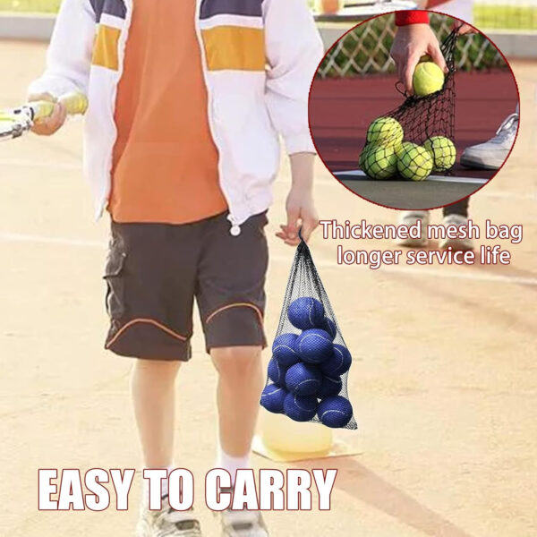 689c0057dc2b3cfad0766e8ad10a647e723f08092ece1d84012dd.jpg Magicorange Tennis Balls, 12 Pack Advanced Training Tennis Balls Practice Balls, Come with Mesh Bag for Easy Transport, Good for Beginner Training Ball