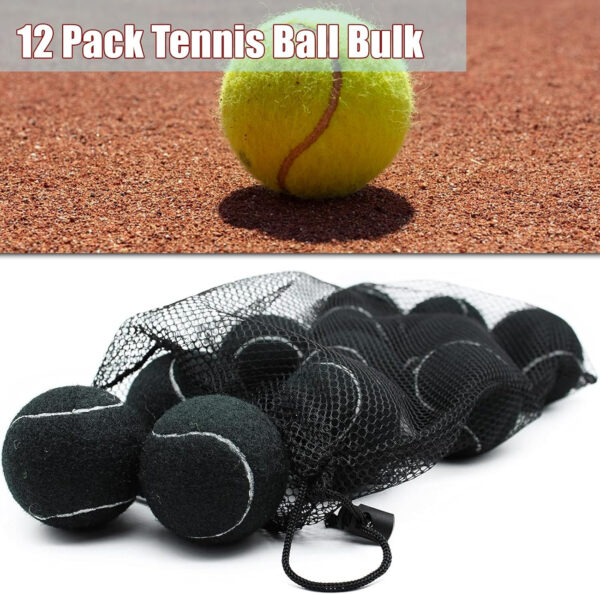 689c00627931fb23421c28796427a89cf53daed27ed69b53422b8.jpg Magicorange Tennis Balls, 12 Pack Advanced Training Tennis Balls Practice Balls, Come with Mesh Bag for Easy Transport, Good for Beginner Training Ball