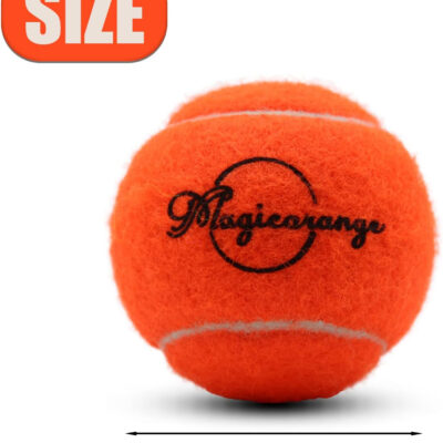 689c0068362bf30e30f5d380c439866f3da7fd7b3968142567192.jpg Magicorange Tennis Balls, 12 Pack Advanced Training Tennis Balls Practice Balls, Come with Mesh Bag for Easy Transport, Good for Beginner Training Ball