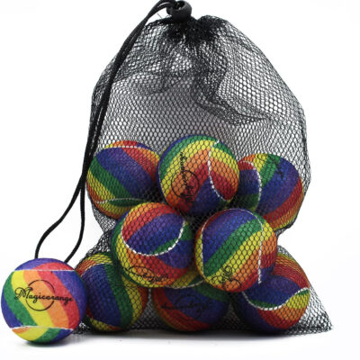 689c009a6ef6ab3561e2f42a8f6546646c68c12a82cfbc73fef83.jpg Magicorange Tennis Balls, 12 Pack Advanced Training Tennis Balls Practice Balls, Come with Mesh Bag for Easy Transport, Good for Beginner Training Ball