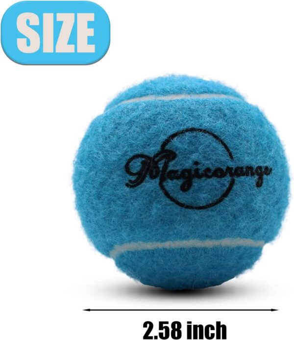 689c018fe007473c43d34e0b9c55d81ec884ac68c3d3a073b225e.jpg Magicorange Tennis Balls, 60 Pack Advanced Training Tennis Balls Practice Ball, Pet Dog Playing Balls,Good for Beginner Training Ball
