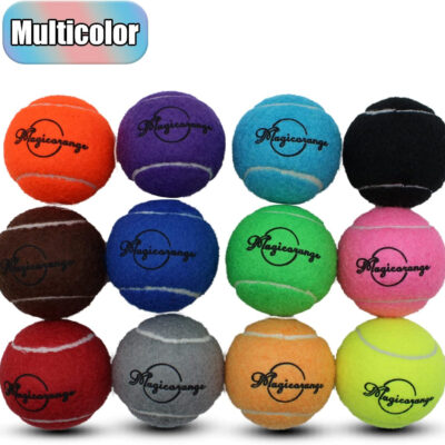 689c01987d3b2875c70ad99e9984bc81a5d19587e61ae091c972c.jpg Magicorange Tennis Balls, 60 Pack Advanced Training Tennis Balls Practice Ball, Pet Dog Playing Balls,Good for Beginner Training Ball