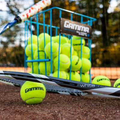 GAMMA Sports Pressureless Tennis Balls Box - Ideal for Practice, Teaching, and Training with High-Visbility Felt - Indoor and Outdoor Court Play - 48 and 75 Pack Sizes