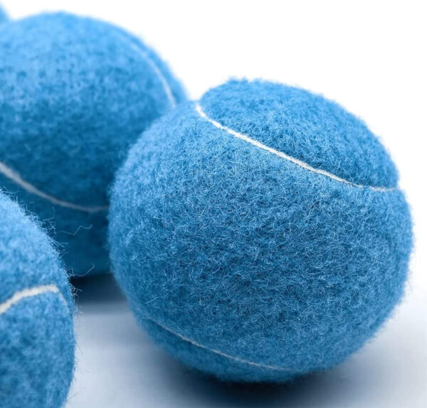 Tennis Balls, 18 Pack Training Tennis Balls Practice Balls with Mesh Bag for Easy Transport, Pet Dog Playing Balls, fit for Beginner Training Ball