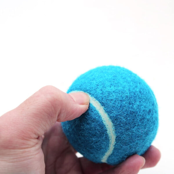 Tennis Balls, 18 Pack Training Tennis Balls Practice Balls with Mesh Bag for Easy Transport, Pet Dog Playing Balls, fit for Beginner Training Ball