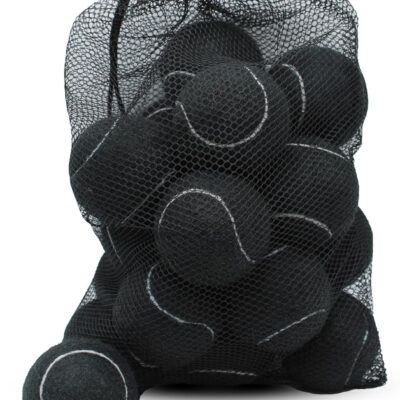 Tennis Balls, 18 Pack Training Tennis Balls Practice Balls with Mesh Bag for Easy Transport, Pet Dog Playing Balls, fit for Beginner Training Ball