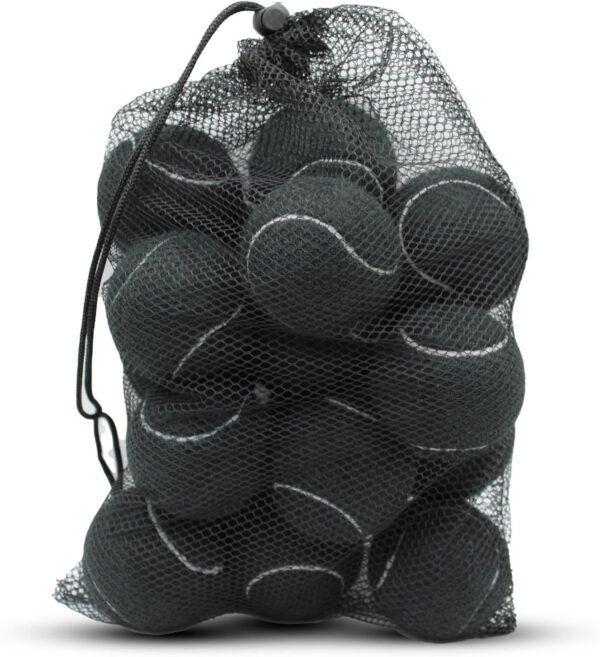 Tennis Balls, 18 Pack Training Tennis Balls Practice Balls with Mesh Bag for Easy Transport, Pet Dog Playing Balls, fit for Beginner Training Ball