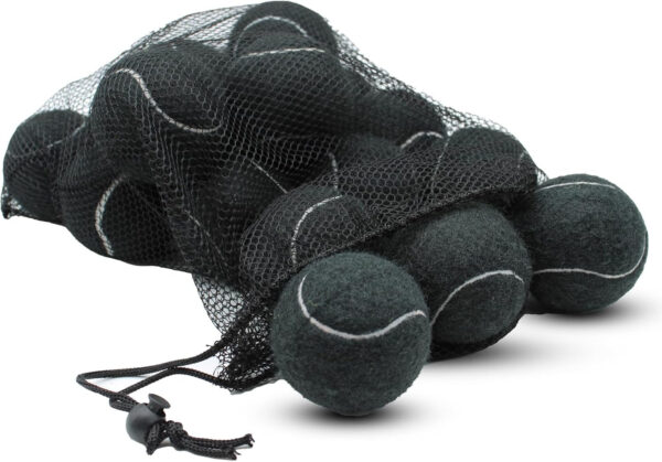 Tennis Balls, 18 Pack Training Tennis Balls Practice Balls with Mesh Bag for Easy Transport, Pet Dog Playing Balls, fit for Beginner Training Ball