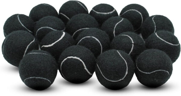 Tennis Balls, 18 Pack Training Tennis Balls Practice Balls with Mesh Bag for Easy Transport, Pet Dog Playing Balls, fit for Beginner Training Ball