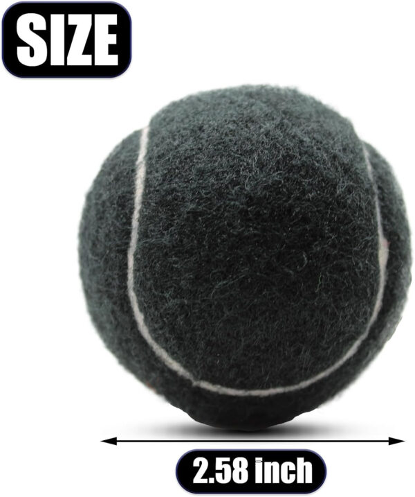 Tennis Balls, 18 Pack Training Tennis Balls Practice Balls with Mesh Bag for Easy Transport, Pet Dog Playing Balls, fit for Beginner Training Ball