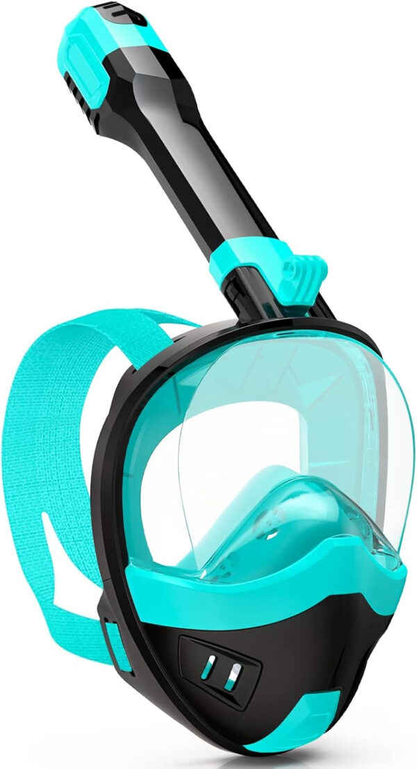 689c2dfac0c5564596eea42d4bd520fc9d9bb996979d6484a4f81.jpg Full Face Snorkel Mask, Snorkeling Gear for Adults Kids with Latest Dry Top Breathing System and Detachable Camera Mount, with 180 Degree Panoramic View