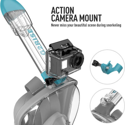 689c2f0ed38ec824c259fee5b437e757657c9f369849b7cfb2a43.jpg G2RISE Full Face Snorkel Mask Adults Snorkeling Set Gear for Kids with Detachable Camera Mount, Safe Breathing, Anti Fog Anti Leak