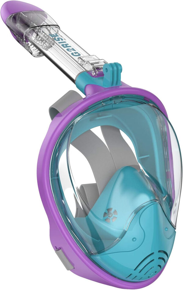 689c2f140c5bb212f019a13bc5cdf275377efc978960f4027ff7f.jpg G2RISE Full Face Snorkel Mask Adults Snorkeling Set Gear for Kids with Detachable Camera Mount, Safe Breathing, Anti Fog Anti Leak