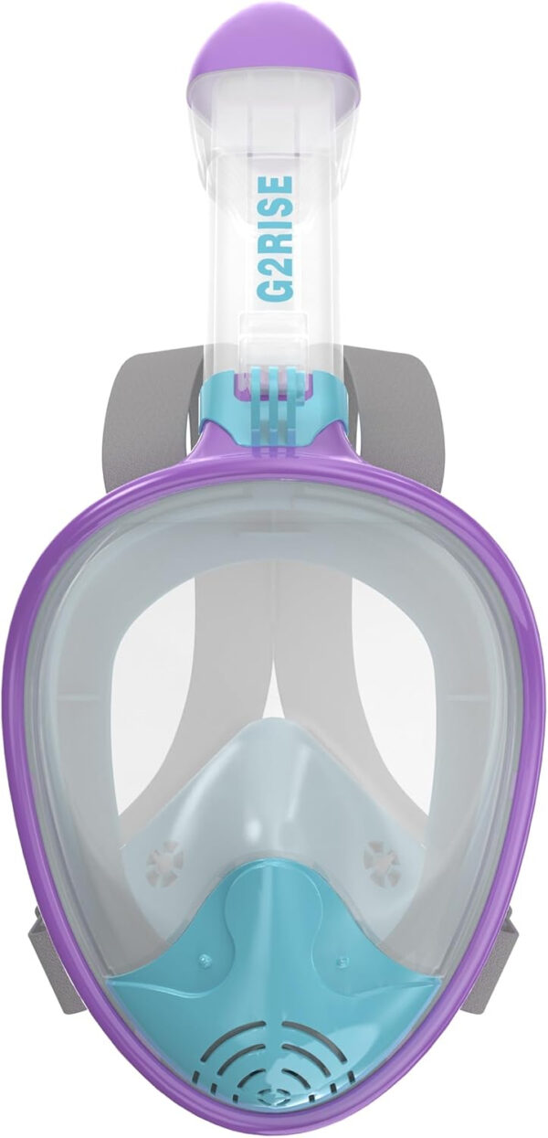 689c2f500221772845e1fea2f505c12c5db36ef18a7cf93e39d69.jpg G2RISE Full Face Snorkel Mask Adults Snorkeling Set Gear for Kids with Detachable Camera Mount, Safe Breathing, Anti Fog Anti Leak