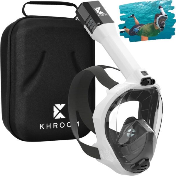 689c2fbeb07575aa531d1ba754eff120c33df8ea7d175661e3e3f.jpg Khroom Full Face Snorkel Mask for Adults | New Valve Tech for Easy Breathing | 3X Larger Air Intake | Leak-Proof & Anti-Fog | Premium Snorkel Gear | Scuba Mask with Action Cam Mount
