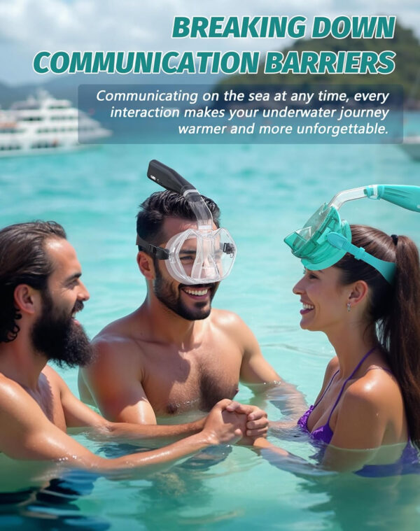 689c3057a2a12f372e2adb6e2d737e778151a893148117a8c5b02.jpg Greatever Half Face Diving Mask, Innovative with Nose Breathing, Comfortable & Breathable Fit,Detachable Breathing Tube,and Home Water Sports