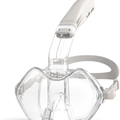 689c305cc360c1248972eeee834e9ae69a7c8bf5be2e1c176339c.jpg Greatever Half Face Diving Mask, Innovative with Nose Breathing, Comfortable & Breathable Fit,Detachable Breathing Tube,and Home Water Sports