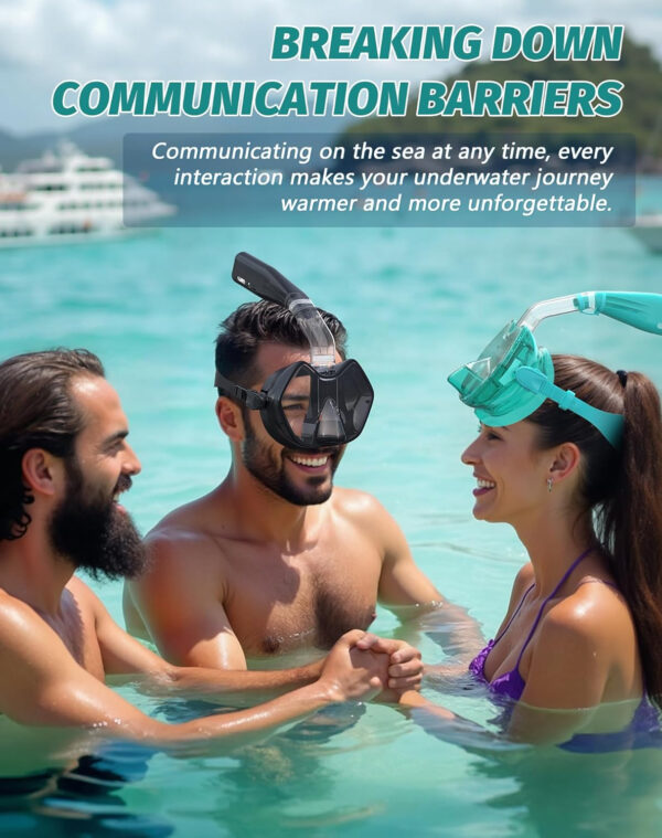 689c3073b87c5aca7b59d5ab8d61584e10d1d45d6755b74a4c4a5.jpg Greatever Half Face Diving Mask, Innovative with Nose Breathing, Comfortable & Breathable Fit,Detachable Breathing Tube,and Home Water Sports