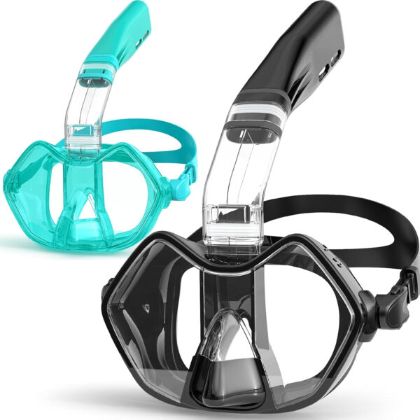 689c3082a3500f346d3e0ec55ca64ad2acdfc0939c075fb4c5507.jpg Greatever Half Face Diving Mask, Innovative with Nose Breathing, Comfortable & Breathable Fit,Detachable Breathing Tube,and Home Water Sports