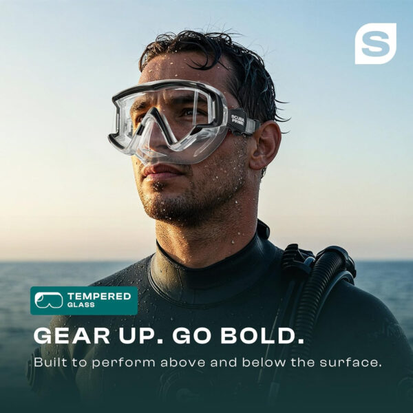 689c30be9dfc35f4b3d379705b19719247a8398980e3760a69c44.jpg Pano 3 Scuba Diving Mask, Tempered Glass Snorkel Mask Three-Window Scuba Mask No-Leak Dive Mask Silicone Skirt Diving Mask for Snorkeling and Scuba Use