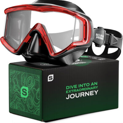 689c30c3ef5a9f4b3b735d5d5ed267d674ba09bcc9ef43f870d43.jpg Pano 3 Scuba Diving Mask, Tempered Glass Snorkel Mask Three-Window Scuba Mask No-Leak Dive Mask Silicone Skirt Diving Mask for Snorkeling and Scuba Use