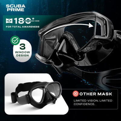 689c30ded0ed04c0a3e75736c06eaa76edef287a061295d13787b.jpg Pano 3 Scuba Diving Mask, Tempered Glass Snorkel Mask Three-Window Scuba Mask No-Leak Dive Mask Silicone Skirt Diving Mask for Snorkeling and Scuba Use