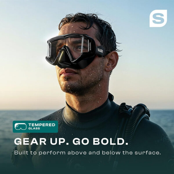 689c30e5acb29fa18408f9d194248887aab7a23cd84caefc1b261.jpg Pano 3 Scuba Diving Mask, Tempered Glass Snorkel Mask Three-Window Scuba Mask No-Leak Dive Mask Silicone Skirt Diving Mask for Snorkeling and Scuba Use
