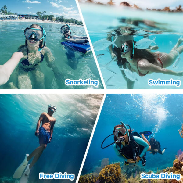 689c32104baa0b7e2b91d66ca753a5d779ad5f3307294f9315aa3.jpg Snorkeling Gear for Adults, Dry-Top Snorkel Set Scuba Diving mask, 180°Panoramic Wide View Professional Snorkeling Gear Breathing Freely Snorkel Mask
