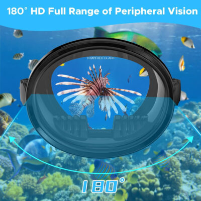 689c33fcaeada160cdd506fd9cdae006bf8b12a28f58ca7402cc0.jpg Scuba Mask, Oval Adults Diving Mask, Snorkeling Gear Freediving Mask, Goggles for Snorkel, Swimming Mask for Spearfishing, Tempered Glass HD Anti-Fog