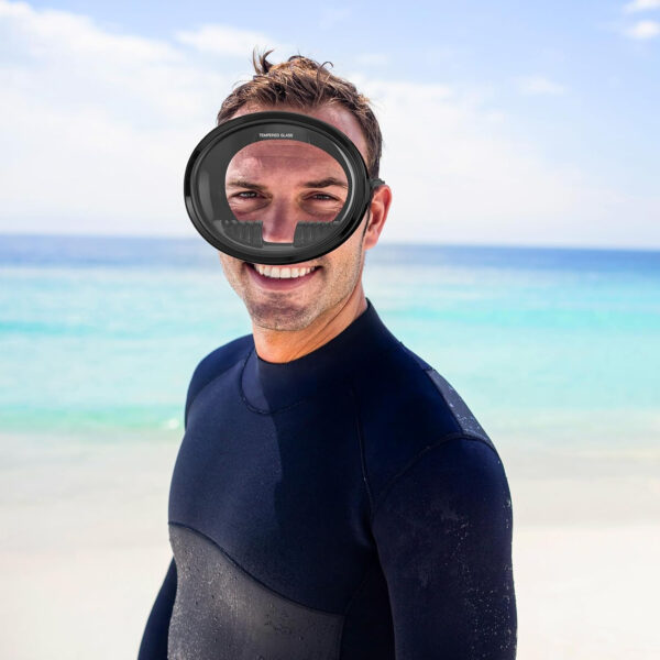 689c34065ce0c70f21a034429caaa785033fd01737be0b2b8e760.jpg Scuba Mask, Oval Adults Diving Mask, Snorkeling Gear Freediving Mask, Goggles for Snorkel, Swimming Mask for Spearfishing, Tempered Glass HD Anti-Fog