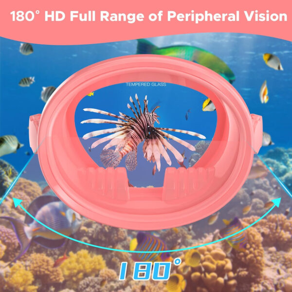 689c3409d6c3b8a83e6caedacb6c12bfac62fc1d1ac326c5c6de7.jpg Scuba Mask, Oval Adults Diving Mask, Snorkeling Gear Freediving Mask, Goggles for Snorkel, Swimming Mask for Spearfishing, Tempered Glass HD Anti-Fog