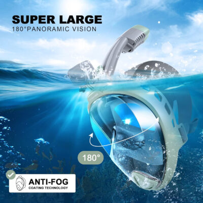 689c35755f4a4aab7c0415cfcba1dd59d4ff1dcae22d66649791b.jpg Odoland Snorkeling Packages for Adults & Youth, Full Face Snorkel Mask with Camera Mount, Adjustable Swim Fins, Mesh Bag, Anti-Fog Anti-Leak Scuba Diving Gear for Men & Women