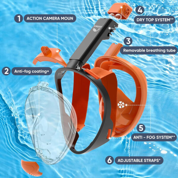 689c36cda290df01c4db445e6d63fb75ec93109a073aefee64ab9.jpg HD Full Face Snorkel Mask, Snorkeling Gear for Adults with 180° Anti-Fog HD View and Detachable Camera Mount, Anti-Leak Snorkel Mask Adult Youth