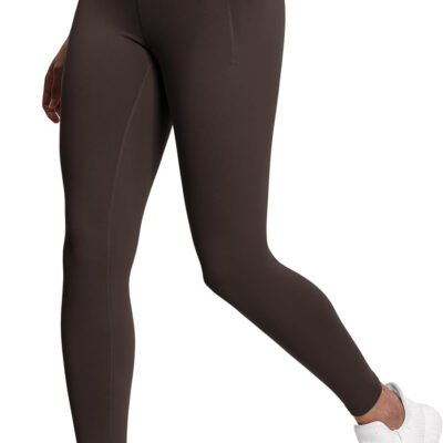 THE GYM PEOPLE Tummy Control Workout Leggings with Pockets High Waist Athletic Yoga Pants for Women Running, Fitness