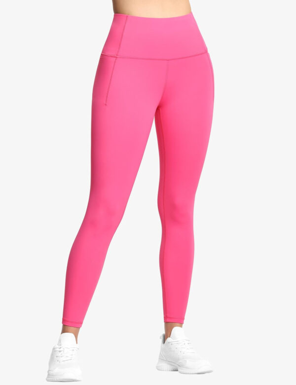 THE GYM PEOPLE Tummy Control Workout Leggings with Pockets High Waist Athletic Yoga Pants for Women Running, Fitness