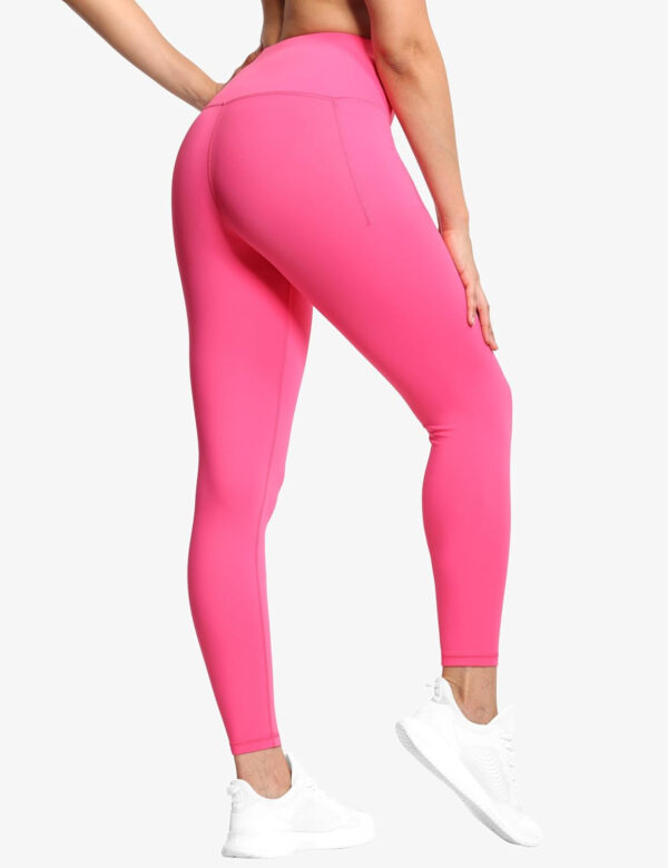 THE GYM PEOPLE Tummy Control Workout Leggings with Pockets High Waist Athletic Yoga Pants for Women Running, Fitness