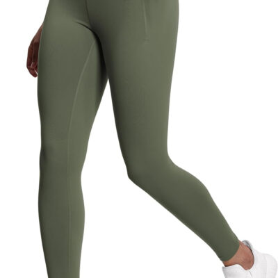 THE GYM PEOPLE Tummy Control Workout Leggings with Pockets High Waist Athletic Yoga Pants for Women Running, Fitness