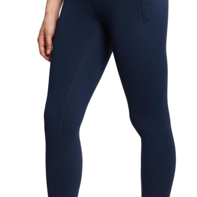 THE GYM PEOPLE Tummy Control Workout Leggings with Pockets High Waist Athletic Yoga Pants for Women Running, Fitness