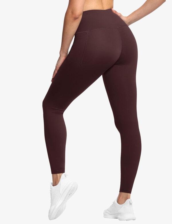 THE GYM PEOPLE Tummy Control Workout Leggings with Pockets High Waist Athletic Yoga Pants for Women Running, Fitness