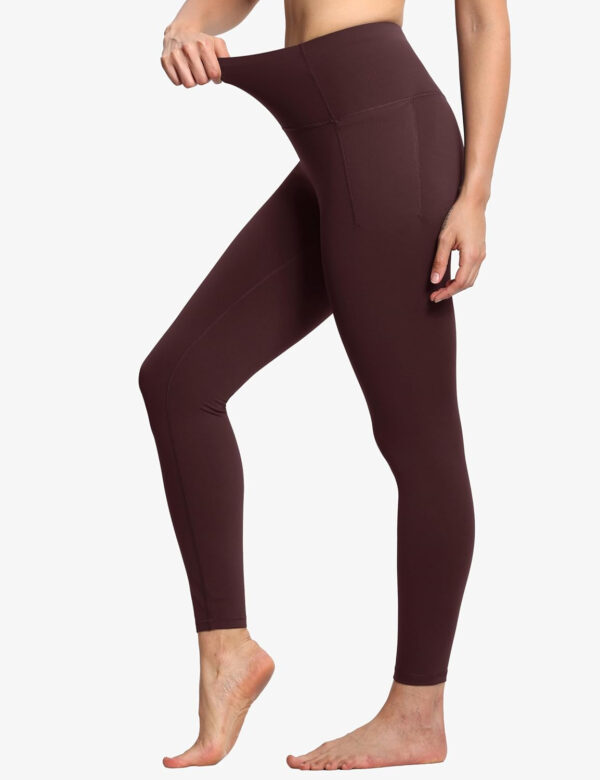 THE GYM PEOPLE Tummy Control Workout Leggings with Pockets High Waist Athletic Yoga Pants for Women Running, Fitness