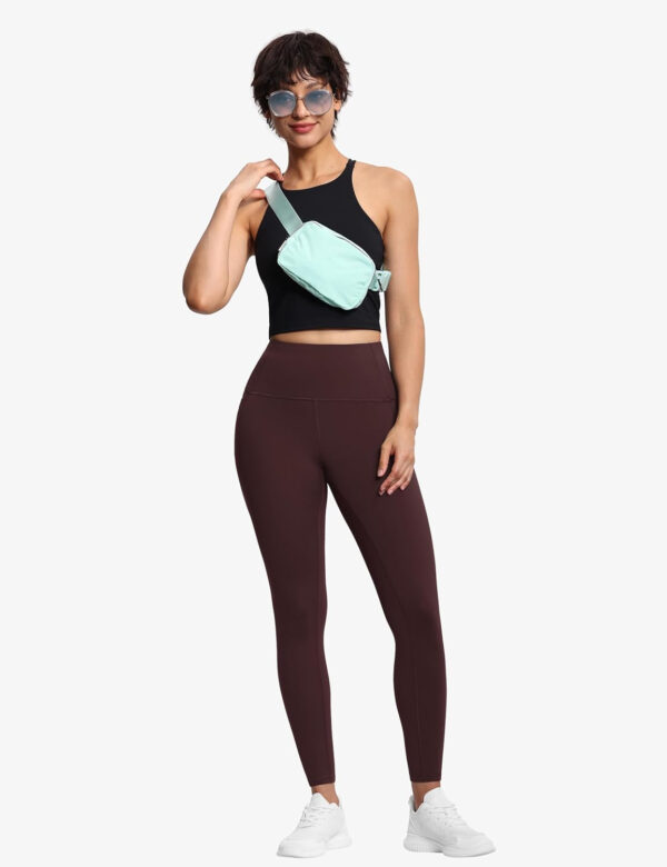 THE GYM PEOPLE Tummy Control Workout Leggings with Pockets High Waist Athletic Yoga Pants for Women Running, Fitness