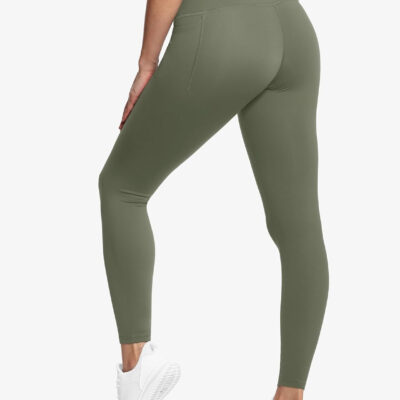 THE GYM PEOPLE Tummy Control Workout Leggings with Pockets High Waist Athletic Yoga Pants for Women Running, Fitness