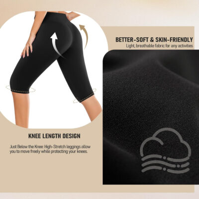 689c3e0597cbb9d6f88f1bf727df6b91d37798a87c6c80d764ff3.jpg DHSO High Waisted Leggings for Women – Tummy Control Yoga Pants for Workout Athletic