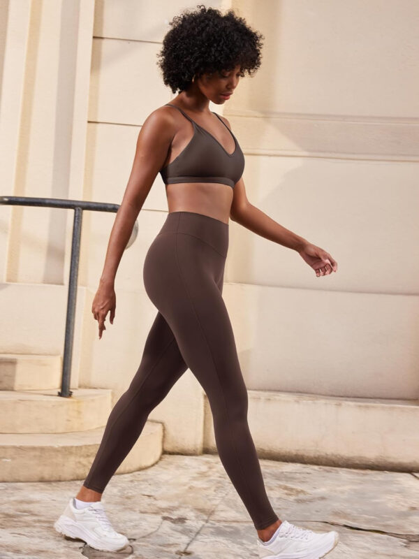 YEOREO Yoga Pants Workout Leggings for Women Hidden Scrunch Butt Lifting Leilanie High Waisted Tummy Control Gym Leggings