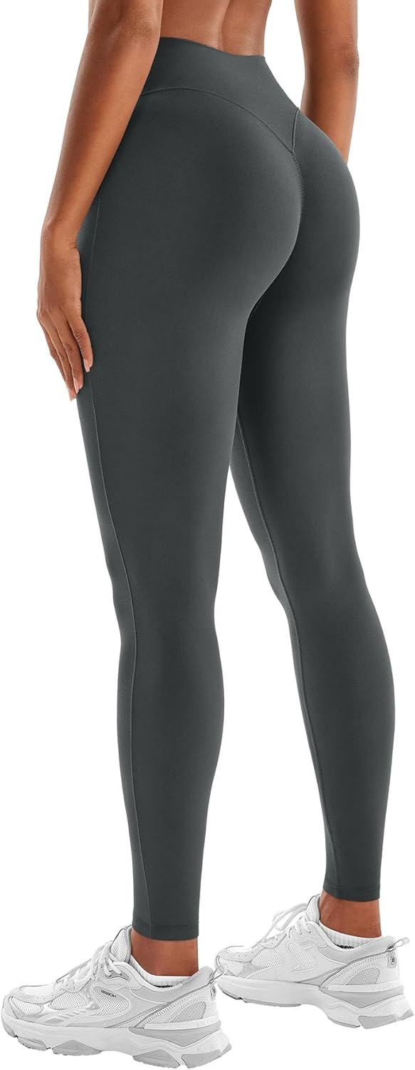 YEOREO Yoga Pants Workout Leggings for Women Hidden Scrunch Butt Lifting Leilanie High Waisted Tummy Control Gym Leggings