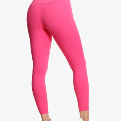 THE GYM PEOPLE Womens' V Cross Waist Yoga Leggings with High Waisted Tummy Control