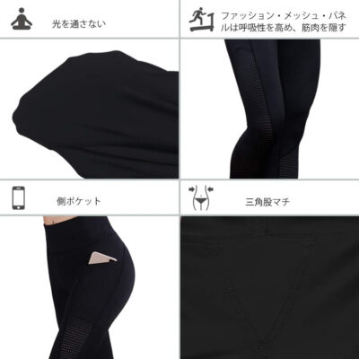 689c443fe975fd98fff40b05ec6482f274f36757ffcd6f38dc6a1.jpg RAYPOSE Womens Workout Leggings for Women with Pockets Plus Size Gym High Waist Capri Yoga Pants Women with Mesh Cut Out